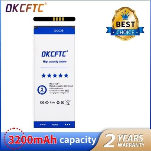 3200mAh LS-1 LS1 Li-ion Phone Battery use for BlackBerry Z10 STL100-2 Z10 LTE STL100-3 Z10 STL100-1 Phone