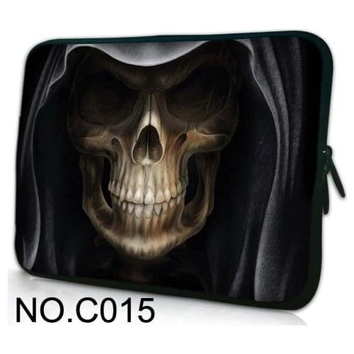 Skull Laptop Sleeve 13 For MacBook Pro 13 Case Laptop Bag Cover 13.3 11.6 12.3 15.4 Computer Bag For Mac Book Air Notebook Bags