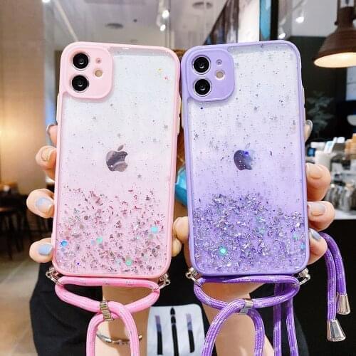 Luxury Glitter Phone Case For Huawei P30 Lite P40 Pro P Smart Z Honor 8A 8S 8X 9C 9S 10 Lite Protection Camera Color Candy Cover