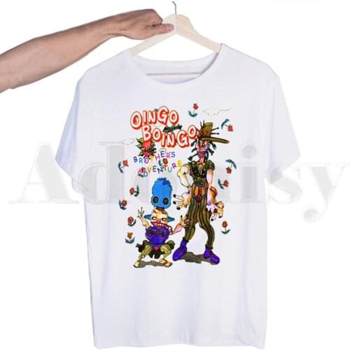 Jojo Bizarre Adventure Kujo Vaporwave Aesthetic Tshirts Men Fashion Summer T-shirts Tshirt Top Tees Streetwear Harajuku Funny