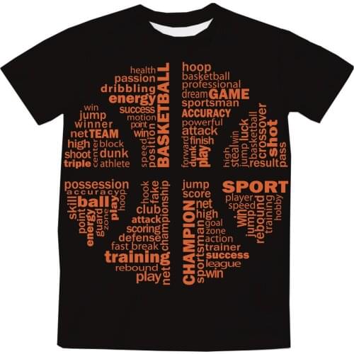 REAL American US SIZE Ball is Life Custom Made Sublimation Print Mens Clothing Top T-Shirt