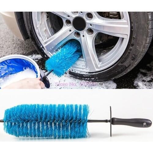 By DHL or Fedex 100pcs Sword Shape Vehicle Washing Tools Car Tire Brush Car Rim Cleaning Brush Car Wheel Brush Car Wash Tool