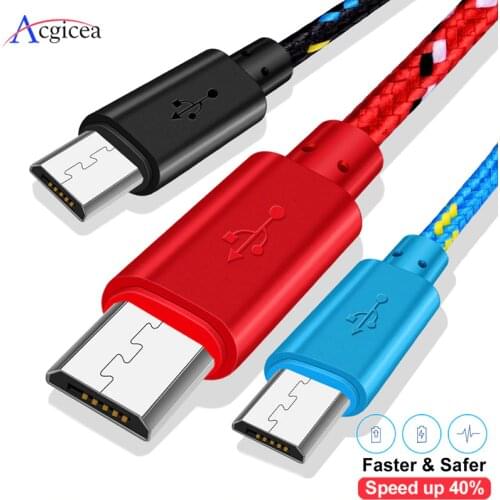 USB Charger 1m/2m/3m Micro usb cable for Samsung Xiaomi Huawei Charging for Android Mobile Phone usb charger Adapter Universal