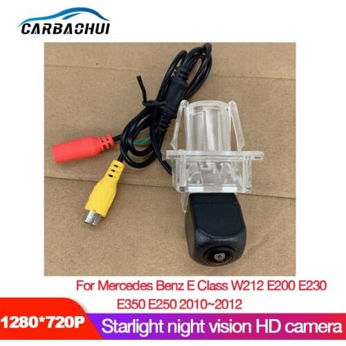 Car Rear View Back Up Reverse Parking Camera For Mercedes Benz E Class W212 E200 E230 E350 E250 2010~2012 full HD Night Vision