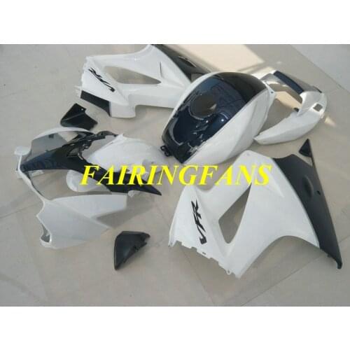 Full tank cover Injection Fairing kit for HONDA VFR800 02 03 04 05 06 VFR 800 2002 2006 White black Fairings bodywork+gifts HM02