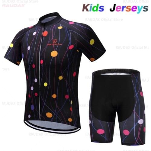 2021 Boys Cycling clothing Set Ropa Ciclismo Cycling Kit for Kids Quick Dry Girls Bicycle Clothing Children Jerseys Bike Uniform