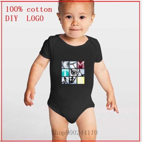 Square MTB boy and girl Bodysuit Body Suit Baby Baby Short Sleeved Newborn One-Pieces Unisex Jumpsuit Ropa de bebe Infant Short
