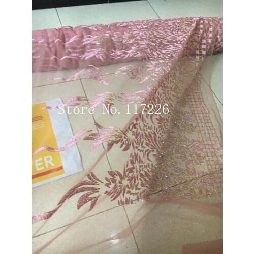 Modern Design glitter in Tulle Lace French Lace Fabric JRB-11893 for Wedding Dress