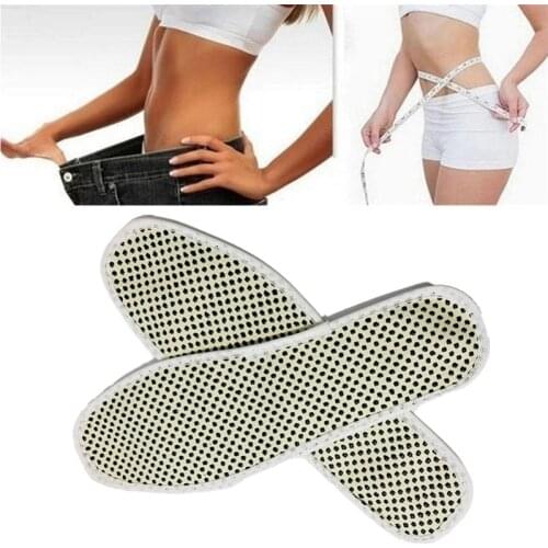 1 Pair Magnetic Therapy Insoles Weight Loss Slimming Insole Massage Foot Care Shoe Pad Unisex Heated Insoles Slimming Product