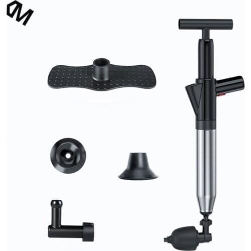 Pipe dredger Toilet Plunger Multifunctional Drain Unblocker Air Pressure Plunger Air Drain Blaster Gun High Pressure for Toilets