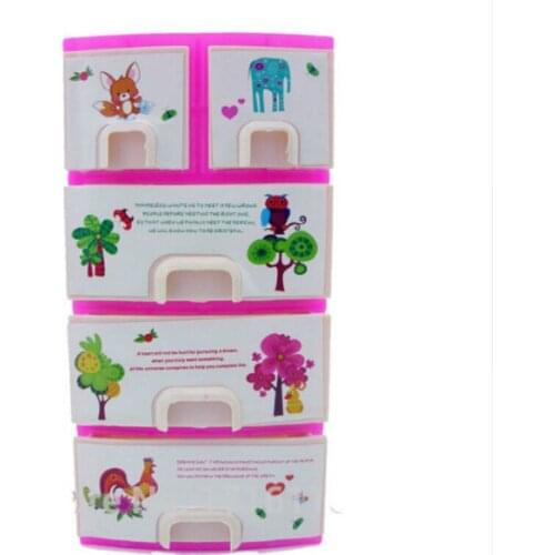 1Pc Baby Toy Printing Closet Wardrobe Cabinet For Doll Girls Princess Bedroom Furniture Accessory Prop Doll Access 1/6 Dollhouse