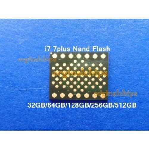 1pcs For iPhone 7 Nand Flash Memory IC 32G 64G 128GB 256GB 512GB U1701 Harddisk HDD chip Solve Error 9/4014 BGA STENCIL