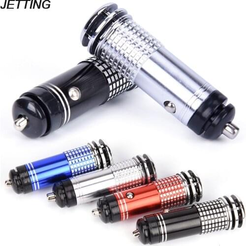1pc High Quality Car Vehicle Air Purifier 12V Mini Auto Car Fresh Air Anion Ionic Purifier Oxygen Bar Ozone Ionizer Cleaner