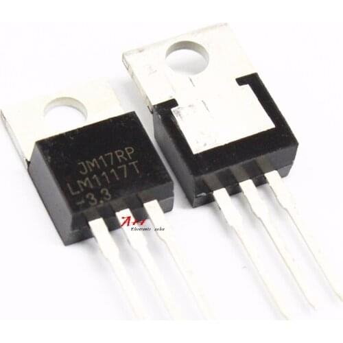 10PCS LM1117T-3.3 LM1117-3.3 LM1117T 3.3V LM1117 TO-220