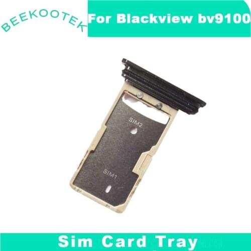 BLACKVIEW BV9100 Card Tray 100% Original High Quality SIM Card Tray Sim Card Slot Holder Repalcement for BV9100 phone
