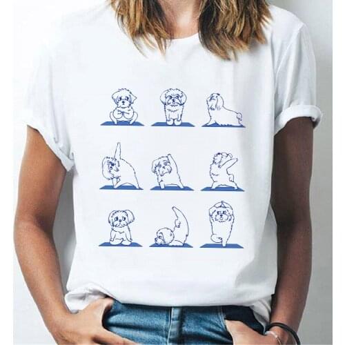 2021 Woman T-shirt Loose Tees Round Neck Women Streetwear Funny Harajuku Short Sleeve Top Female T-shirt Basic Clothes