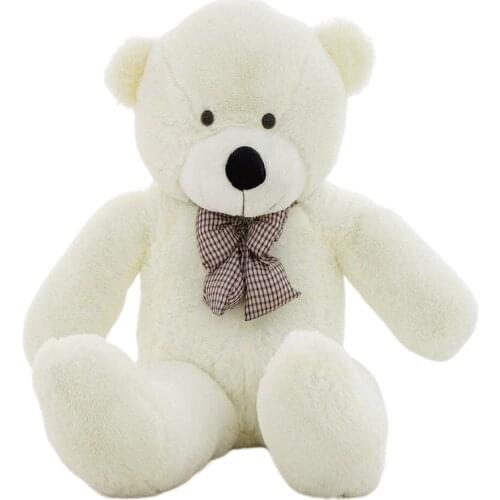 48'' New Giant White Teddy Bear Big Stuffed Animal Huge Kid LARGE Soft Plush Toy Hot 120cm Rilakkuma Plush Plush/Nano Doll