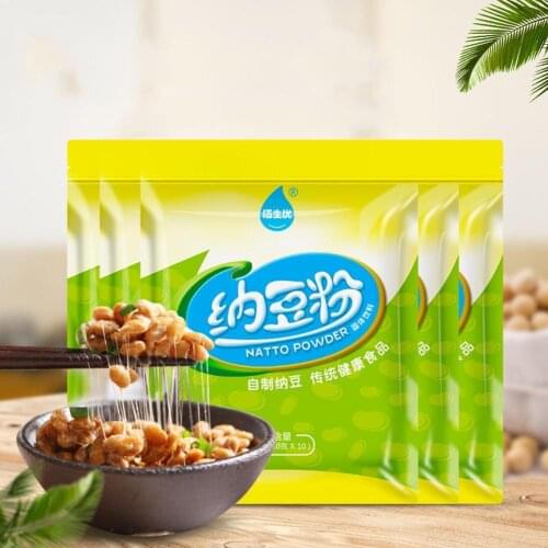 10g Active Natto Powder, Natto Bacteria Starter, Natto Fermentation Natto Kinase, Powder Agent, Bacteria Natto J3S8