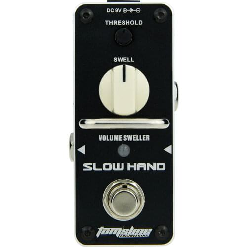 AROMA Tomsline ASH-3 SLOW Hand Volume Swell Effect Mini Digital Electric Guitar Effect Pedal Ture Bypass