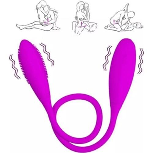 Bdsm Erotic Products Double Head Jump Egg Clitoris Vibrator Fidget Adult Sex Toys For Women Anal Butt Plug Dildo Accessories