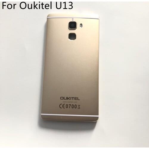 Used Battery Case Cover Back Shell + Camera Glass Lens For OUKITEL U13 MTK6753 Octa-Core 5.5inch 1920*1080P Smartphone