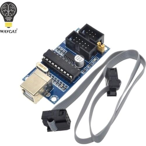WAVGAT USBTiny USBtinyISP AVR ISP programmer bootloader Meag2560 uno r3 6pin Programming Cable
