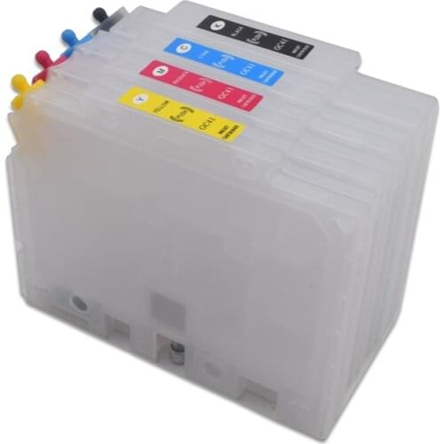 GC41 41 Refillable Ink Cartridge With Auto Reset Chip For Ricoh SG 2010L 2100 2200 3100 3200 7100 3110SFNw 3100SNw 2100N/SG