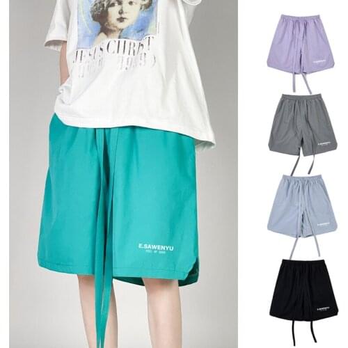 Summer 2021 Casual Shorts Men Loose Beach Men Short Brand Clothing Mens Shorts