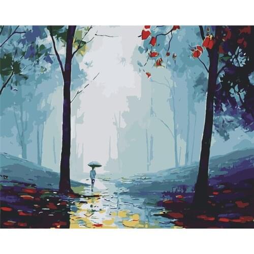 Labyrinth Love Frame Diy Painting By Numbers Drawing On Canvas Adult Child Handpainted Gift Home Decor Wall Art 40x50cm