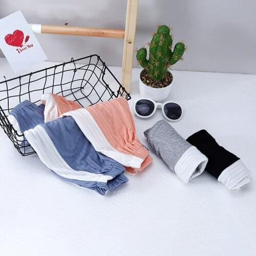 Pure Color Girls Trousers Summer Thin Breathable Children Pants Teen Girl Casual Harem Pants 2021 New Kids Clothes Fashion Pant