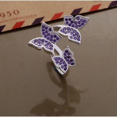 Wholesale free shipping silver plated Fashion jewelry rings WR-729