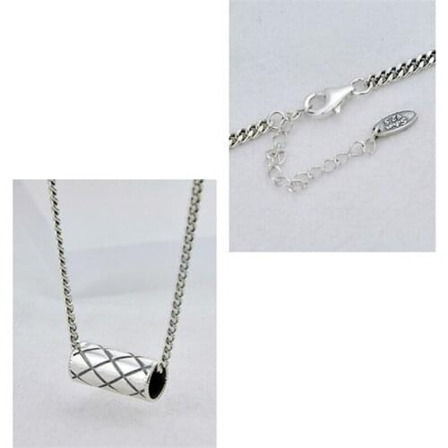 Miuoxion Wholesale Retro Simple Texture Tube Necklace Personality Punk Party Jewelry Fashion For Women Feature Nmour Charm Gift