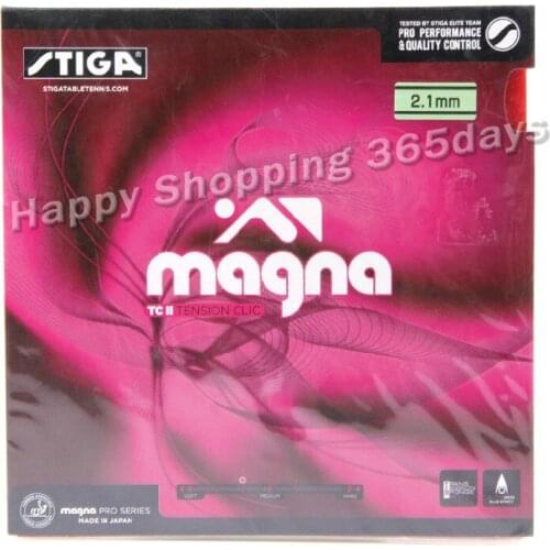 Original Stiga MAGNA TC II (MAGNA TC 2) table tennis rubber for table tennis rackets Guo yue used racquet sport ping pong rubber