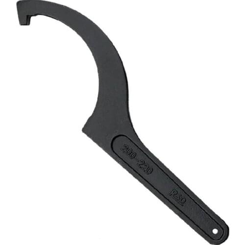 Hook type movable crescent wrench, chuck, semicircular head, 78-85 parallel cap bearing, crescent household hook