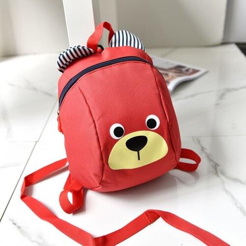 Aged 2-5 Toddler Backpack Anti Lost Kids Baby Bag Cartoon Animal Children Backpacks Kindergarten School Bag for girls and boys 1