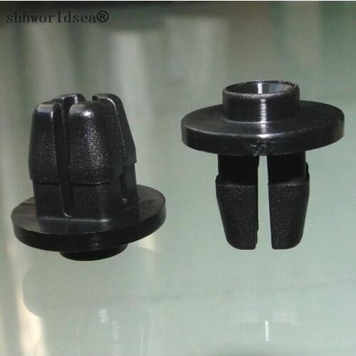 Shhworldsea 100pcs auto clip and fasteners Fixed nut Retaining Nut for Toyota 90189-05144