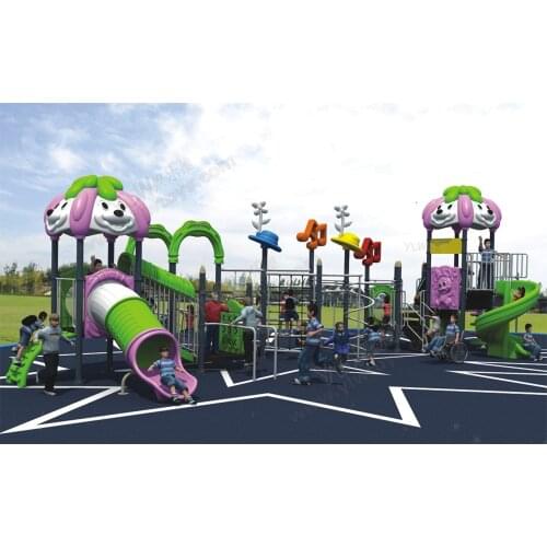School plastic outdoor playground,amusement play structure for park/community/mall,large combined playground slide for kids
