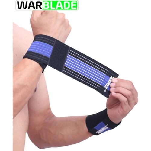 WarBLade New Outdoor Sport Elastic Bandage Hand Munhequeira Sport Wristband Gym Support Wrist Brace Wrap Fitness Tennis 1PCs