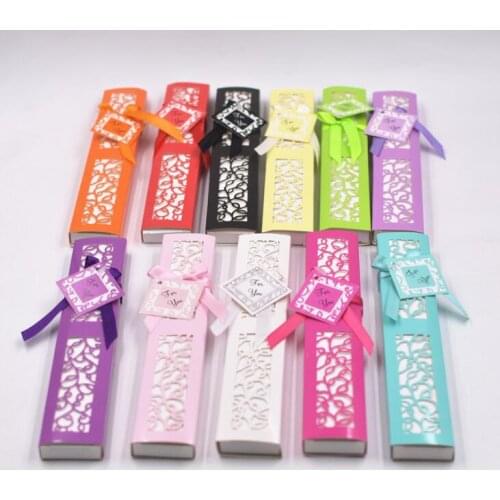 Wedding Favors and Gifts for Guest Silk Fan Cloth Wedding Decoration Hand Folding Fans With Gift Box Free Shipping LX1133