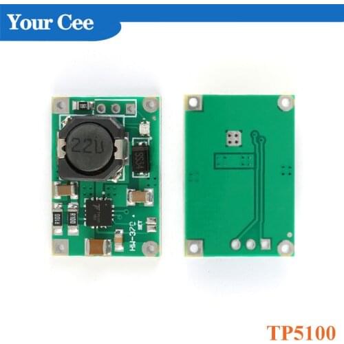 TP5100 Charge Management Power Supply Module Board TP5000 for 2A Charging/Single Cell 4.2V Double Cell 8.4 Lithium Batteries
