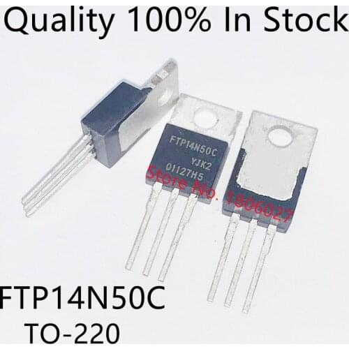 Send free 10pcs FTP14N50C TO-220 / SPP11N65C3 / IRFB23N20DPBF / HUF76443P3 / MBR20H200CT / CMP100N04 Triode