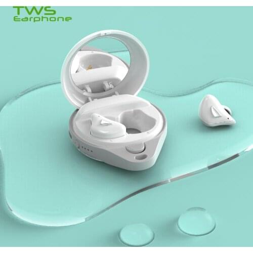 TWSearphone T20S 2020 New Wireless Headsets Bluetooth Earphone Waterproof Stereo Earset Sport Gaming Earbuds For Smartphones
