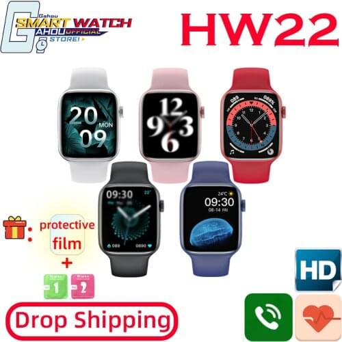 HW22 Smart watch music clock Bluetooth call 1.75 inch Screen for HUAWEI IOS Batter than xiaomi watch HW12 HW16 W26 IWO 13 GT 2