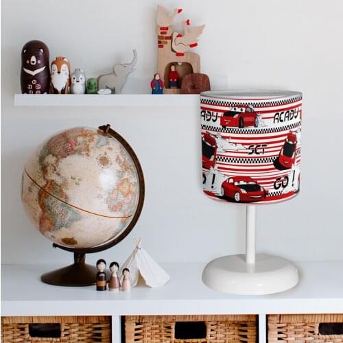 Car Pattern Children 'S Room Night light Table Top Lamps Lighting lampshade Star Cloud Educational Lighting