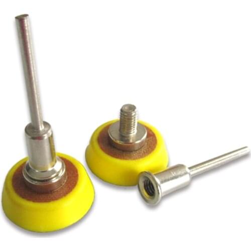 1.2" 3mm Shank Back-up Sanding Pads Sanding Disc Hook & Loop Backing Pad Power Tools Accessories for Polishing & Grinding