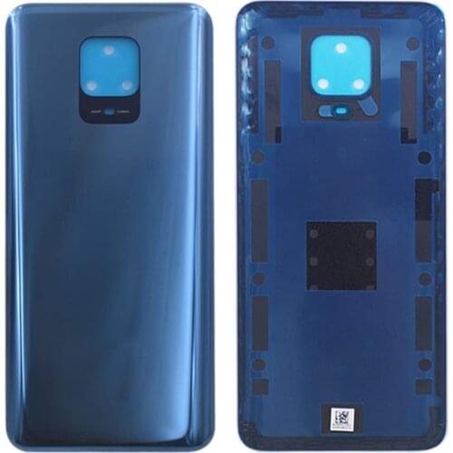 100% Original For Xiaomi Redmi Note 9S / Note 9 Pro Max Battery Cover Door Rear Glass Housing Case Back Battery Cover Replace
