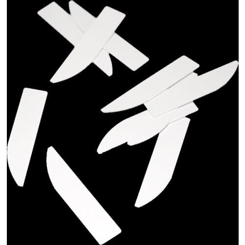 Mini Plastic Plant Seed Label Plant Pot Markers Plastic Gardening Lawn Labels White Plastic Tags Tool 100 Pcs