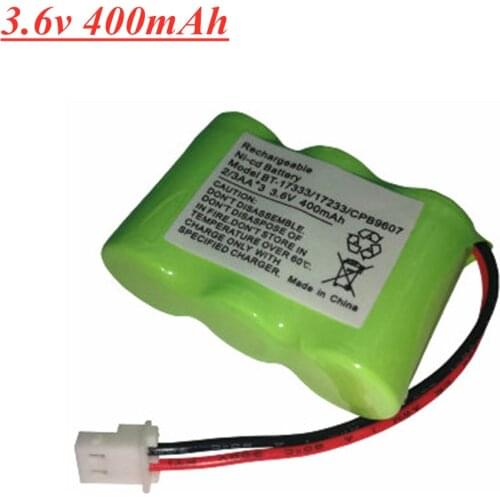 3.6V 400mAh 2/3 AA Ni-CD Battery For Vtech BT17333 BT-163345 BT27333 Home Cell Phone Battery 3.6v Rechargeable Battery 1pcs