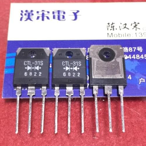 Free Shipping 10Pcs CTL-31S CTL-32S CTL-33S CTL-34S TO-3P 20A 200V FRED Fast Recovery Diode