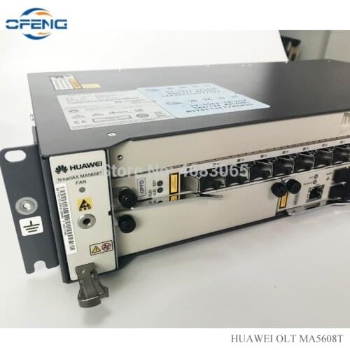 Free Shipping Huawei OLT MA5608T 1G, 1*MCUD 1G control board + 1*MPWC DC / MPWD AC power board + 1*GPBD / GPFD C+ service board